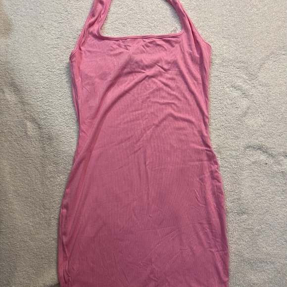 SHEIN Pink Halter Dress - Picture 1 of 2